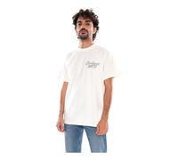 Carhartt Wip - T-shirt S/S Hatching Script - - Tops - Uomo - Bianco - XL