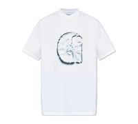 Carhartt Wip, ,Tops ,Uomo ,Bianco ,XL T-shirt con stampa