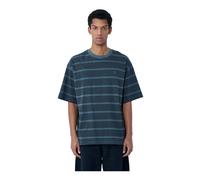 Carhartt Wip, ,Tops ,Uomo ,Grigio ,M T-shirt a righe in jersey di cotone