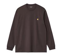 Carhartt Wip, ,Tops ,Uomo ,Marrone ,S L/S Chase T-Shirt