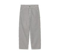 Carhartt WIP - Mercer Single Knee - Pantaloni grigi a righe-Grigio W27-28