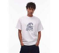 Carhartt WIP - Unit - T-shirt bianca vestibilità ampia-Bianco XL