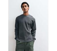 Carhartt Wip - T-shirt L/S Vista Waffle - - Tops - Uomo - Nero - M