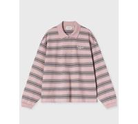 Carhartt WIP W' L/S Bronson Polo women Longsleeves beige in taglia:M