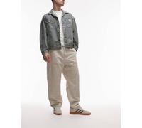 Carhartt WIP - Walter - Pantaloni cargo beige con ginocchia doppiate-Neutro W29-30
