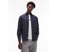 Carhartt WIP - Widmark - Camicia blu in flanella a quadri M