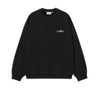 Carhartt Wip - WIP Label Sweat - - Sweatshirts & Hoodies - Uomo - Nero - L