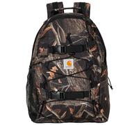 Carhartt WIP - Zaino da 24,8 litri - Kickflip Backpack Camo Feather Tree Black in Pelle - Kaki