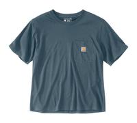 Carhartt - Women's Lightweight S/S Crewneck T-Shirt - T-shirt L blu