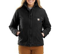 Carhartt Women's OJ141 Shrpa Lind HDD Jacket, Black, Medium