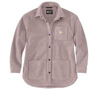 Carhartt Fleece Blend, giacca tessile donna M female Grigio Chiaro