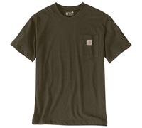 Carhartt Maglietta Dearborn Relaxed Pocket con tasca Verde Taglia XS Uomo