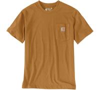 Carhartt Workwear K87 Pocket, t-shirt M male Marrone Chiaro (Brn)