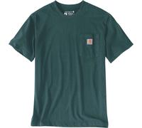 Carhartt Workwear K87 Pocket, t-shirt XL male Verde Scuro (Gm1)
