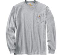 Carhartt Workwear Pocket Camicia Longsleeve, grigio, taglia S per maschi