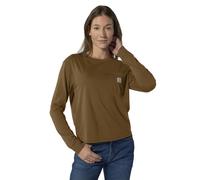 Carhartt Workwear Pocket Long-Sleeve T-Shirt Maglia a Manica Lunga Donna