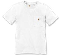 Carhartt Workwear Pocket Maglietta da donna, Bianco, Taglia M