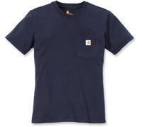 Carhartt Workwear Pocket Maglietta da donna, Blu navy, Taglia L