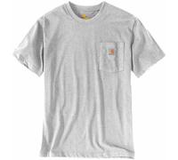 Carhartt Workwear Pocket Maglietta, Grigio chiaro, Taglia XS