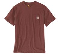 Carhartt Workwear Pocket Maglietta, Mogano, Taglia S