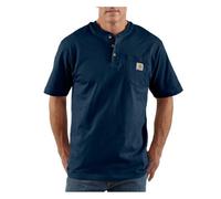 Carhartt Workwear Pocket Short-Sleeve T-Shirt, Blu Navy, 3XL Uomo