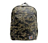 Carhartt 25l Classic Backpack, Durable Water-Resistant Pack W/ 15" Laptop Sleeve And Multiple Organizational Compartments 25 Litri, Zaino 25 l (Mimetico Anatra cieca), PFAS Free Unisex-Adulto