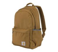 Carhartt - Zaino classico per computer portatile da 21 l, impermeabile, con custodia per computer portatile da 15" e scomparti organizzativi, senza PFAS, marrone Brown