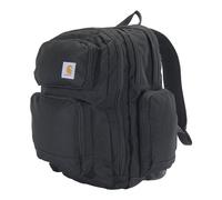 Carhartt Zaino da 35 litri, zaino durevole con custodia per laptop e base resistente all'abrasione Duravax, triplo scomparto per tutti i giorni (nero) taglia unica