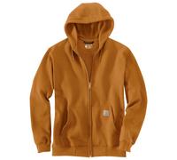 Carhartt Midweight Felpa con zip, marrone, taglia S per maschi