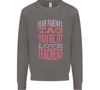 Cari Genitori Divertente Insegnante Uomo Felpa Maglione