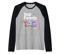 Cari genitori, tag sei adoro gli insegnanti, cool Maglia con Maniche Raglan