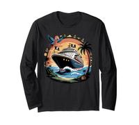 Caribbean Cruise Ship Vacation Cruising Maglia a Manica