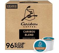 Caribou Blend, Rainforest Alliance, Medium Roast Coffee, 96 Count