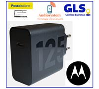 CARICA BATTERIA 125W ORIGINALE per MOTOROLA TURBO CARICATORE USB C MC-1252