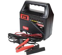 Carica batteria 6AH 12V auto Input: AC 230V 70HZ 101W 4,2A START