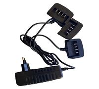 CARICA BATTERIA A 3 VIE 2.5 Ah - 21,6 W - VOLPI