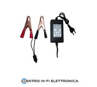 Carica batteria al piombo da 12V corrente carica 5A con Morsetti a Coccodrillo