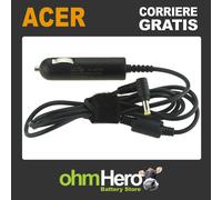 Carica Batteria Alimentatore Auto per Acer TravelMate 632XC