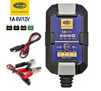 MAGNETI MARELLI Carica batteria moto 1A 6/12V PIOMBO/AGM/GEL 12V Litio LifePO4