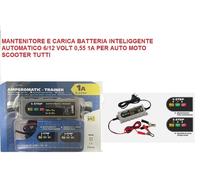 Amperomatic Trainer, caricabatteria intelligente, 6/12V -,55/1A