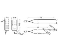 Carica batteria OSRAM OEBCS901