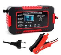 12V 8A 12V 6A caricabatteria per auto intelligente riparazione a impulsi avvio automatico caricabatterie rapido batterie al piombo per camion moto