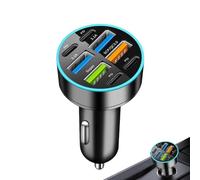 Carica Batteria Per Auto Con Un Alone Ricarica Rapida Da 66 W 6 Porte