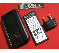 CARICA BATTERI PILA 3800Mah POTENZIATA SAMSUNG GALAXY NOTE 4 N910 DESKTOP USB