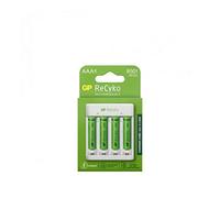 Carica Batterie Standard compreso di 4 Batterie Ricaricabili AAA da 850 mAh