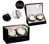 Carica orologi Carica orologi automatico doppio Carica orologi automatico per uso domestico Carica orologi con motore rotativo Scatola per 4 orologi Scatola per esposizione Scatola per carica rotativa