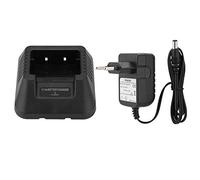 Caricaa Caricabatterie USB/Auto per UV-5R DM-5R Plus Radiotelefono Radio Amatoriale Li-Ion