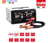 Caricabatteria 12-24V Max 8-15A Ripara Batteria Auto Moto Barca Camper TELWIN