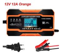 Caricabatteria 12V 12A ricarica rapida intelligente 7 stadi per AGM GEL WET