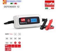 Caricabatteria 12V Mantenitore Di Carica Batteria Auto Moto Barca Furgone TELWIN